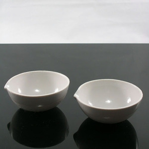 Evaporating Dish, Porcelain